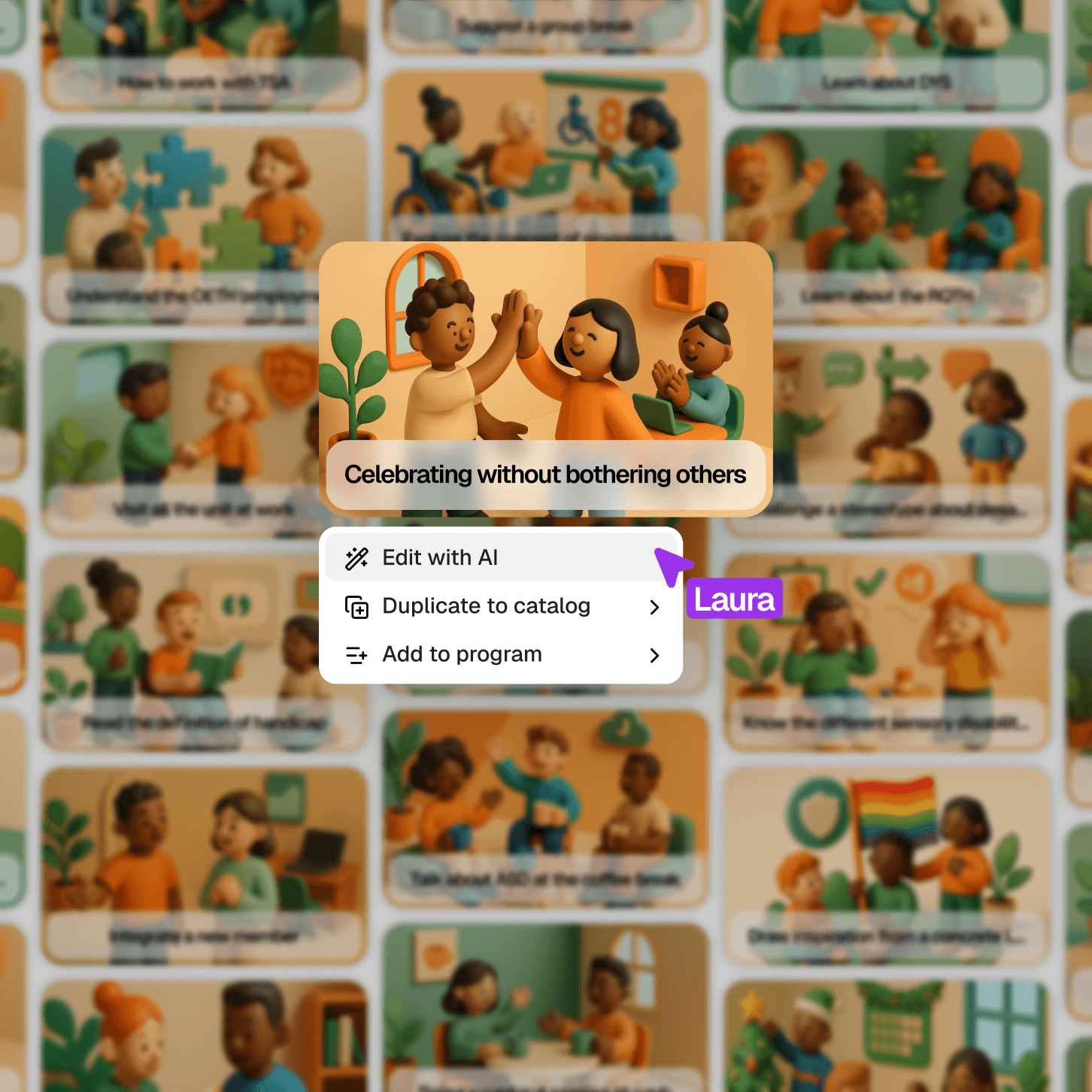 Communication and transparency content