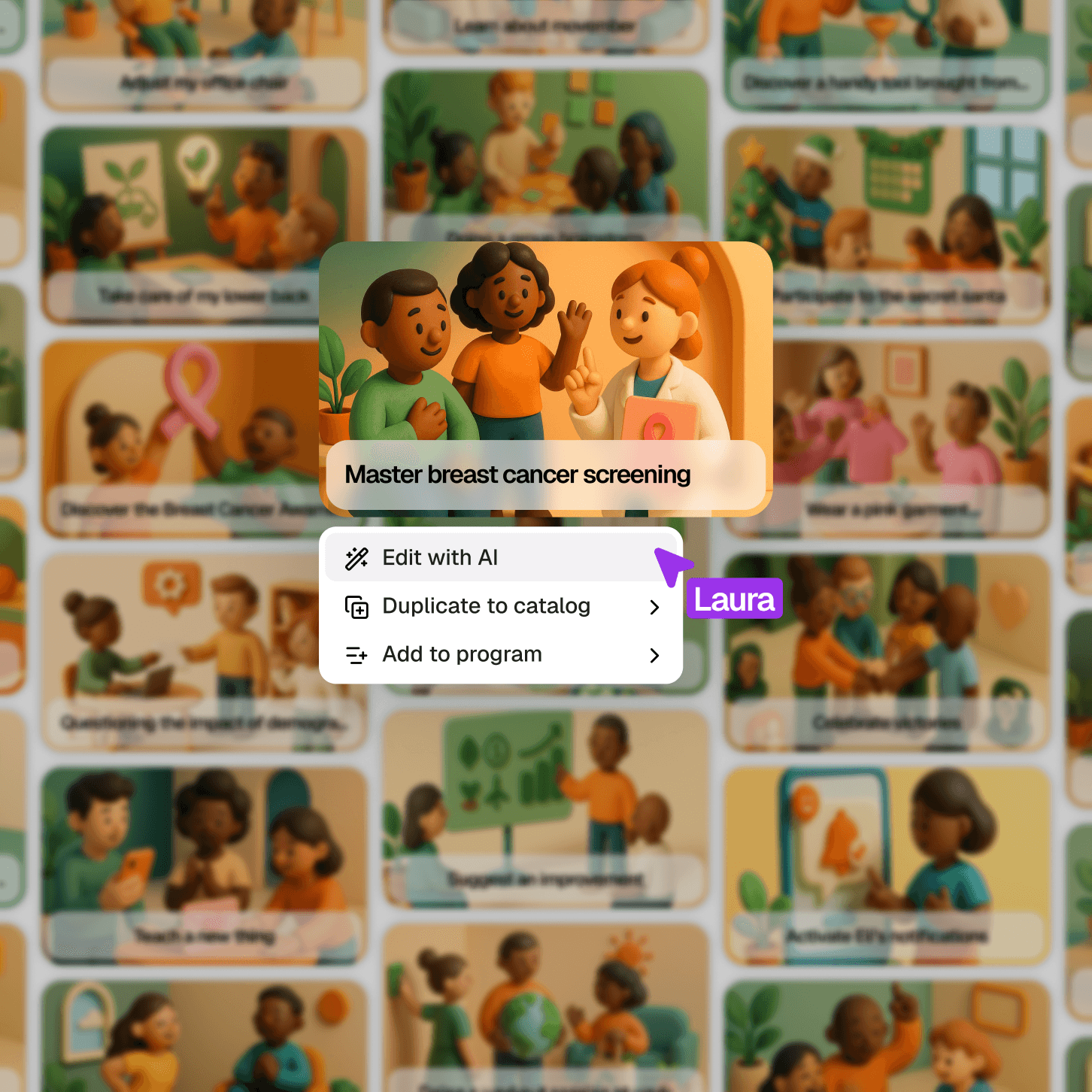 All content topics available