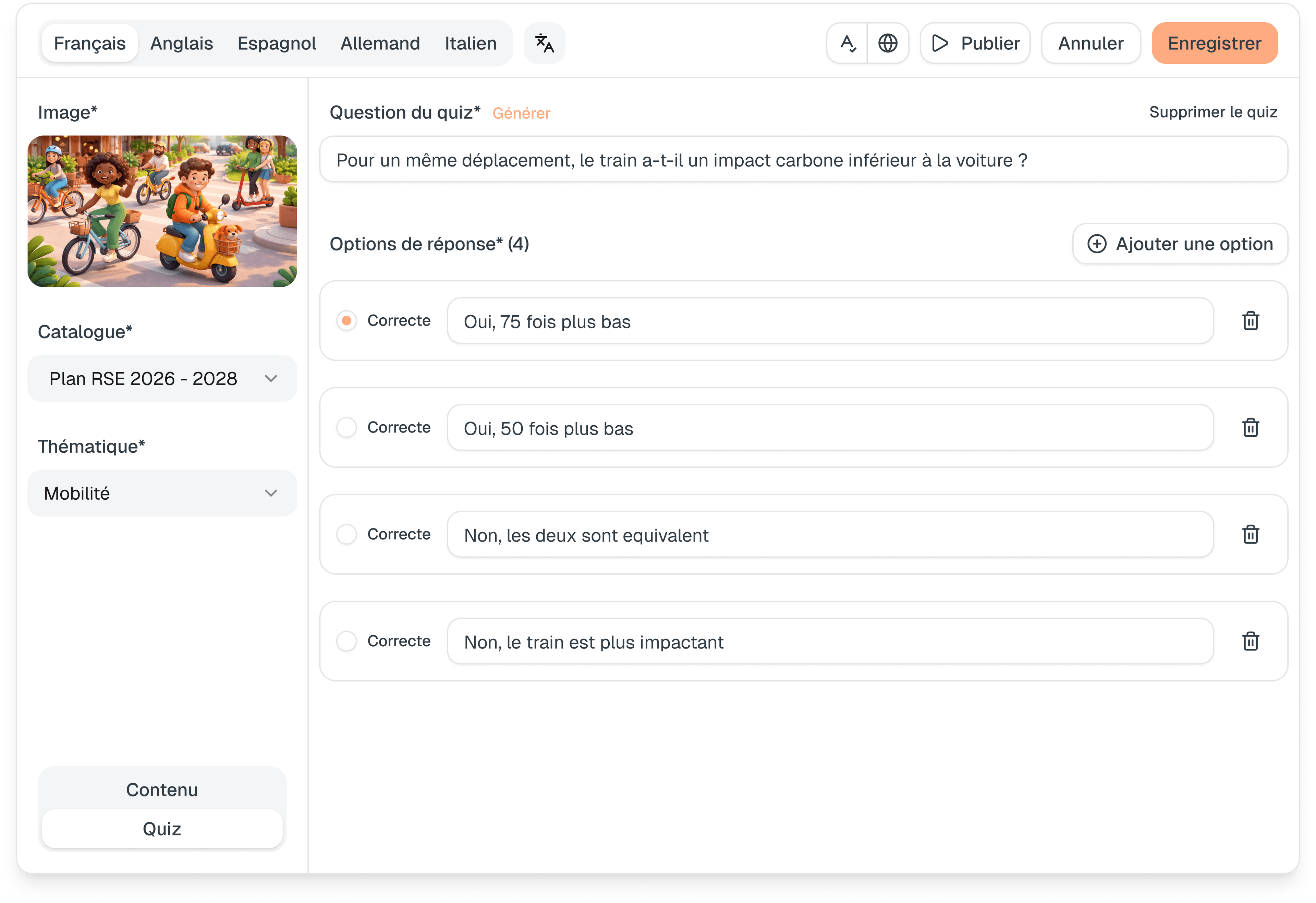 Explorez & créez des contenus